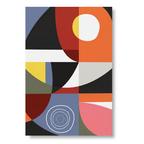 Geometric Retro Sun
