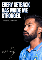 Hardik Pandya Quote