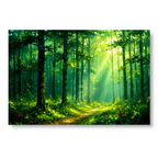 Sunlit Emerald Path