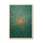 Cyan Vortex Grain