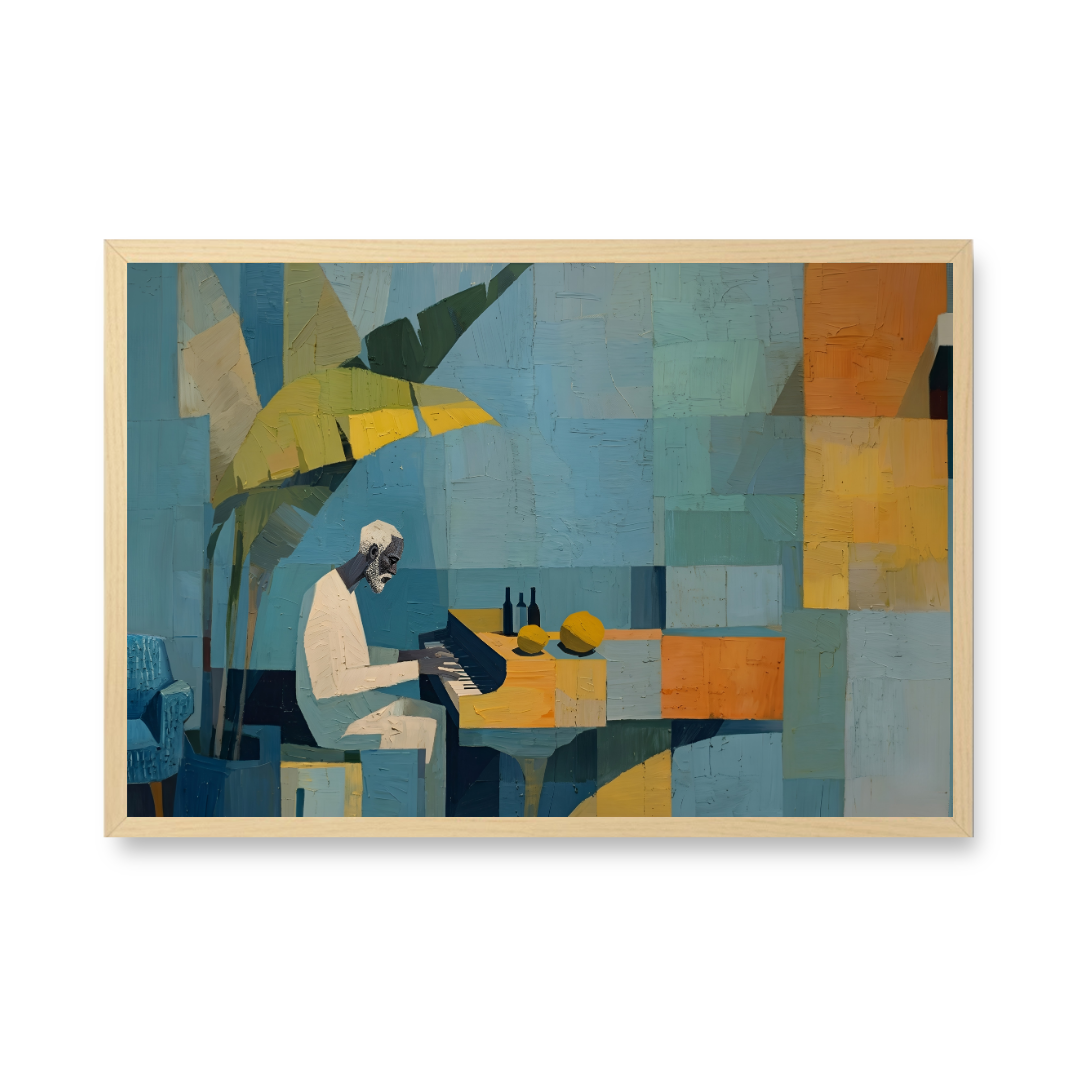 Cubist Interior Scene