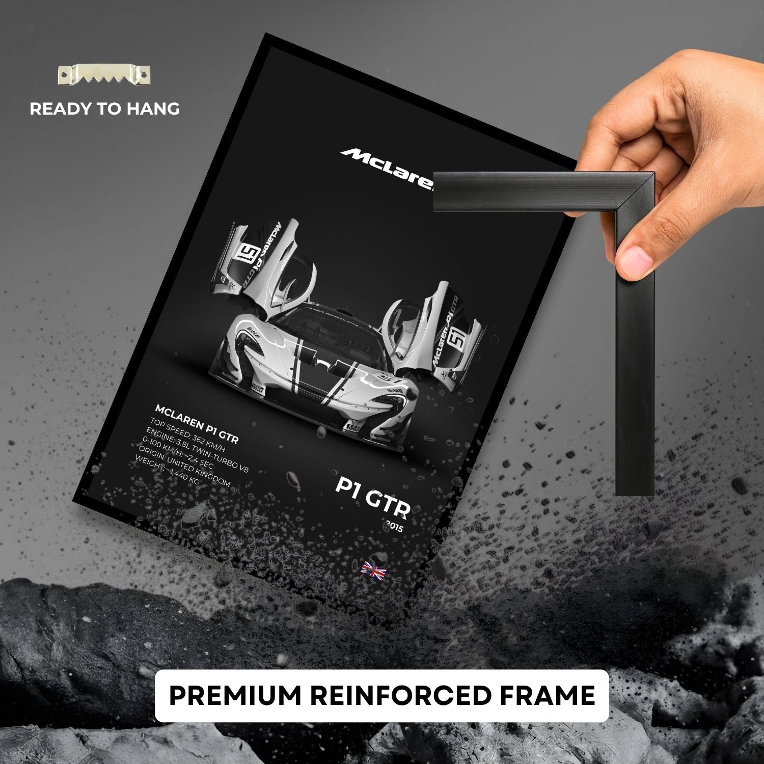 McLaren P1 GTR- Phantom Series