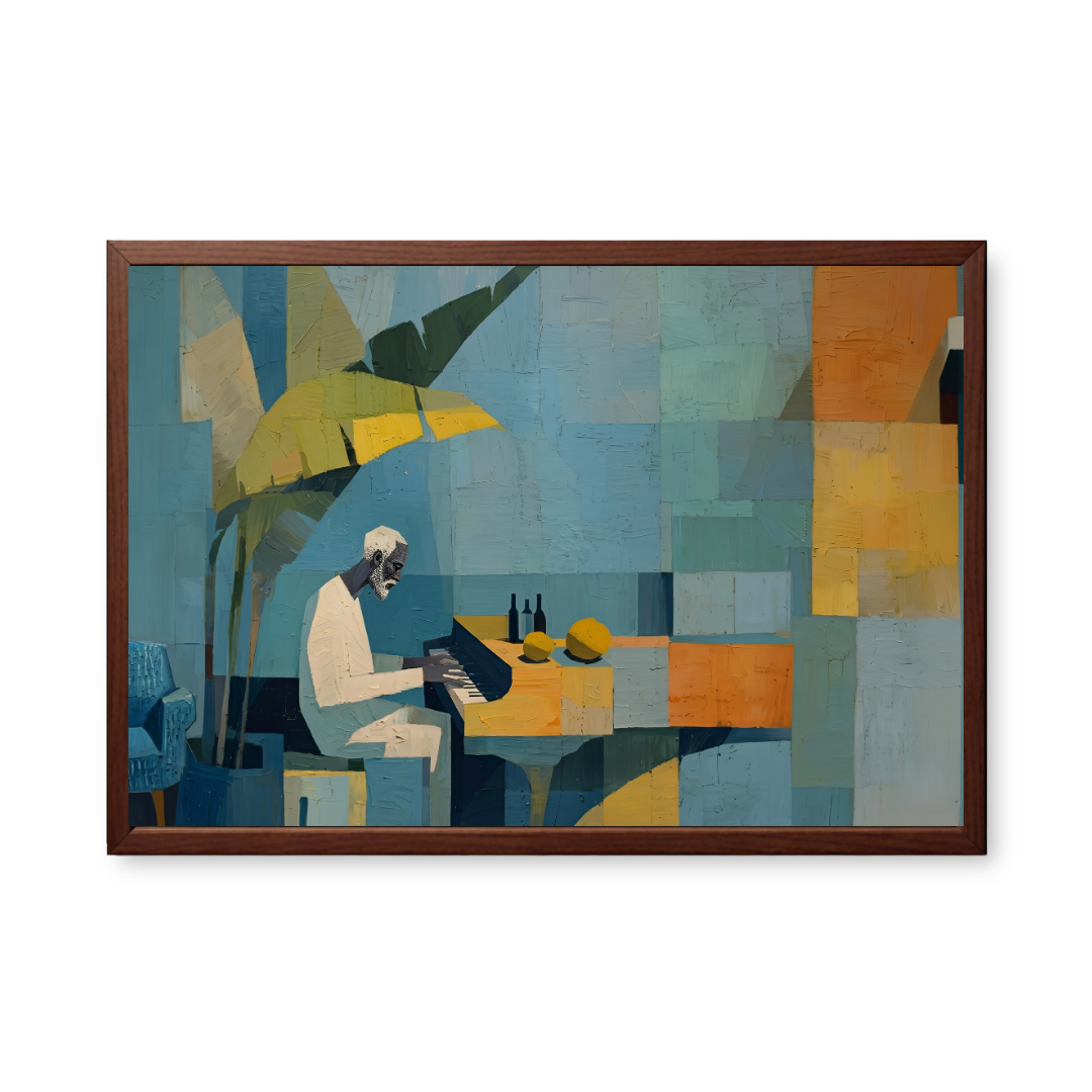 Cubist Interior Scene