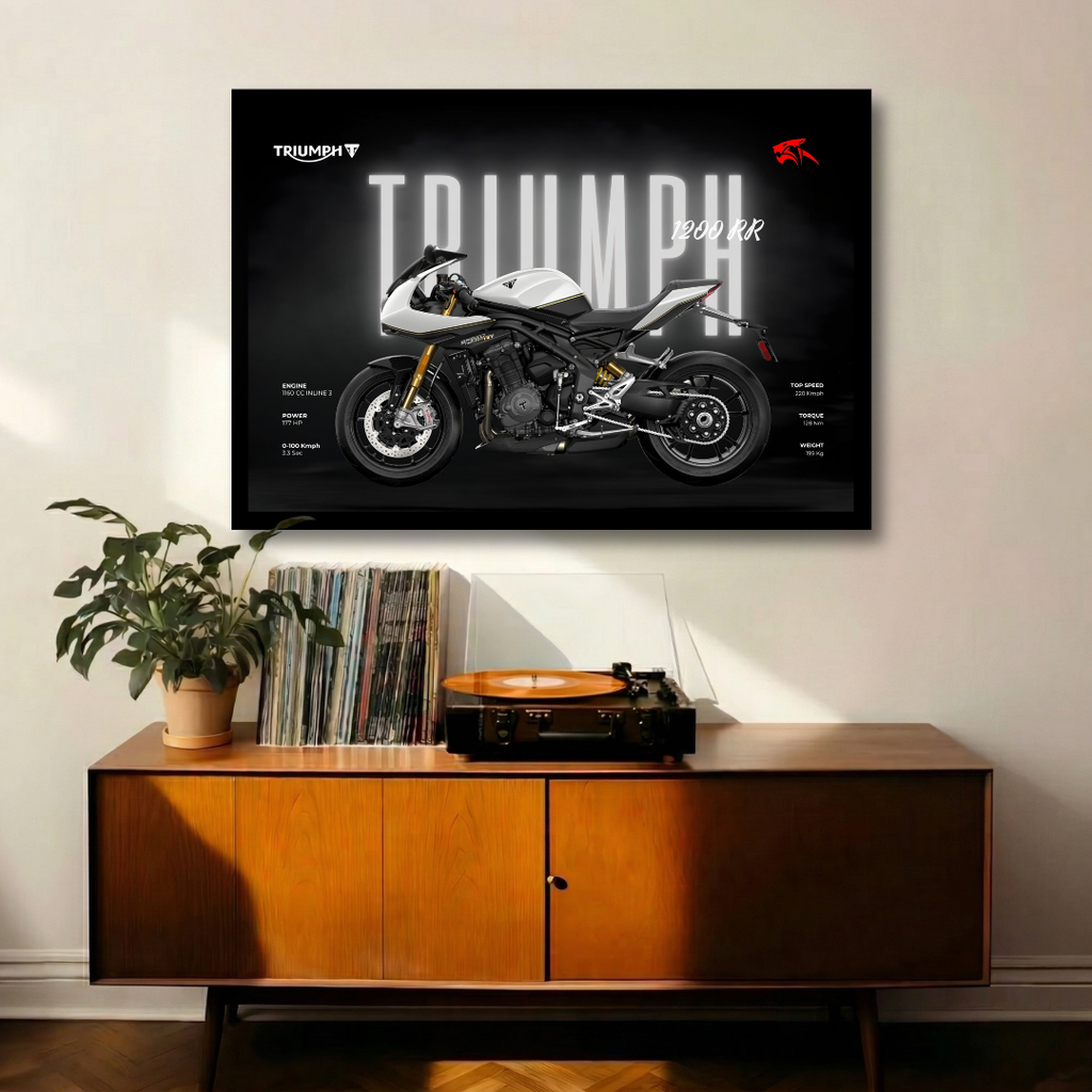 Triumph White Rocket
