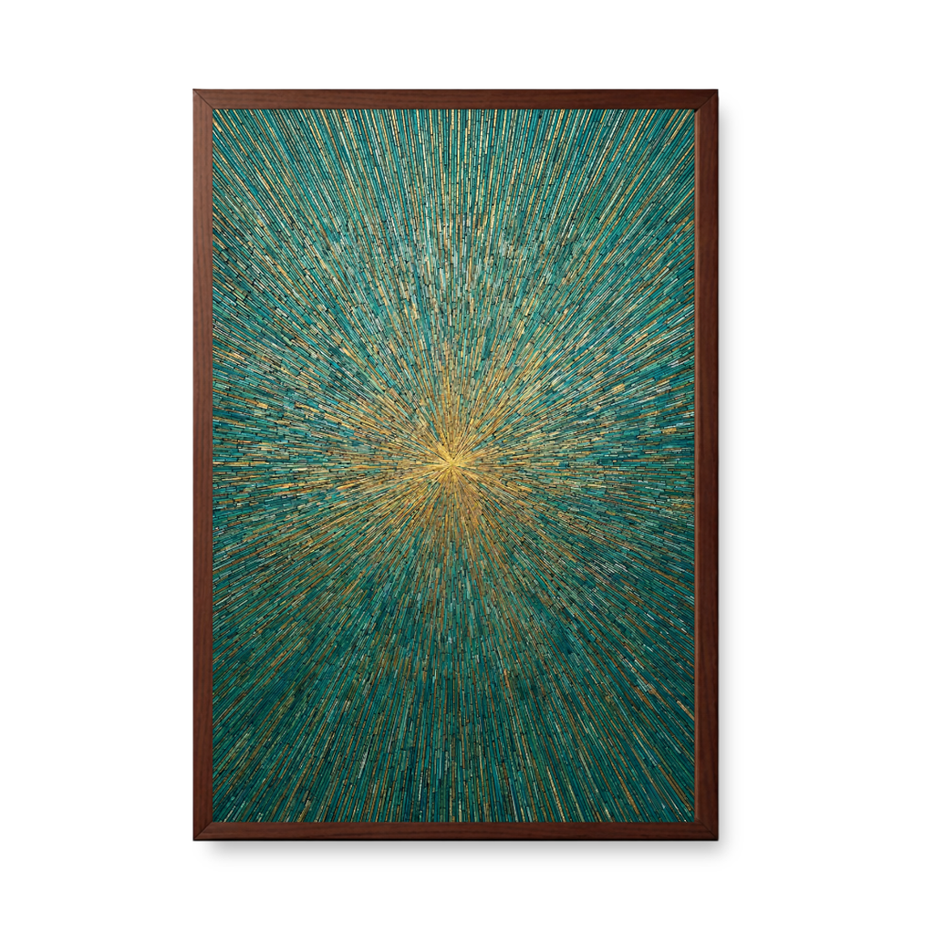 Cyan Vortex Grain