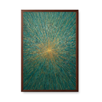 Cyan Vortex Grain