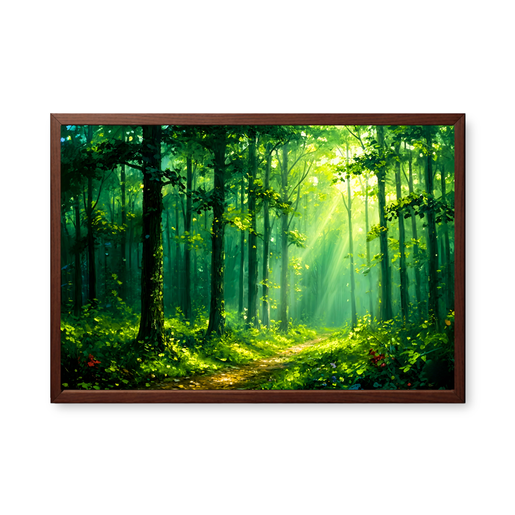 Sunlit Emerald Path