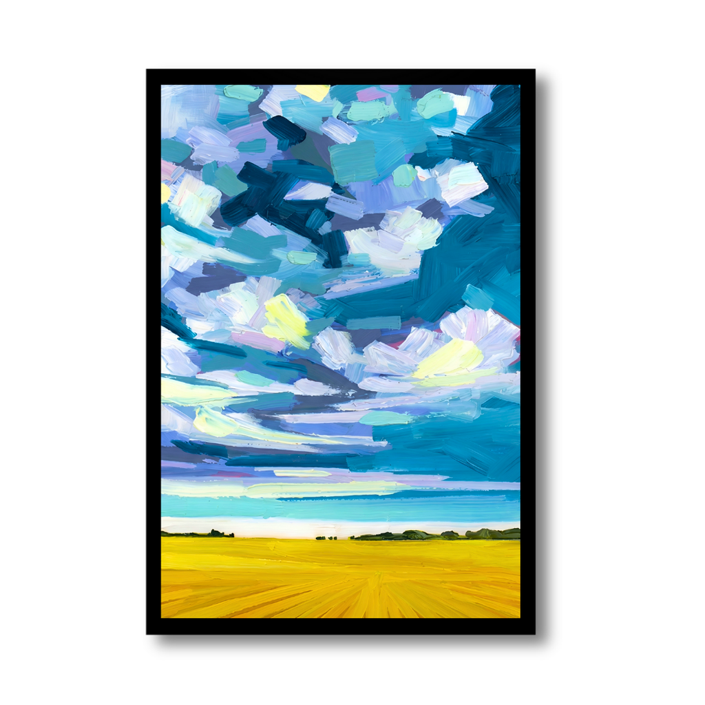 Shaded Alpine Crest - Blue