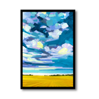 Shaded Alpine Crest - Blue