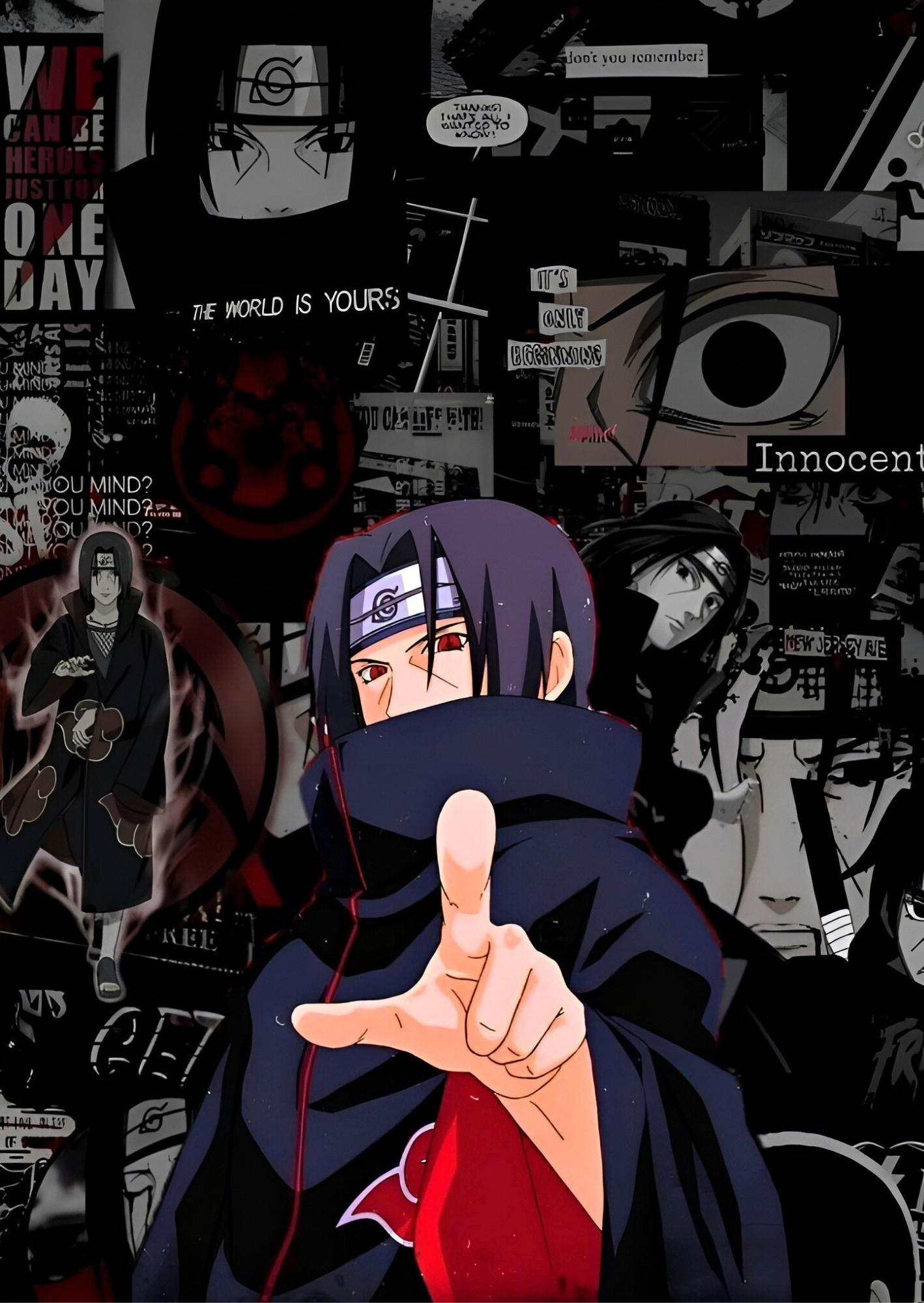 Itachi Uchiha – Manga Panel