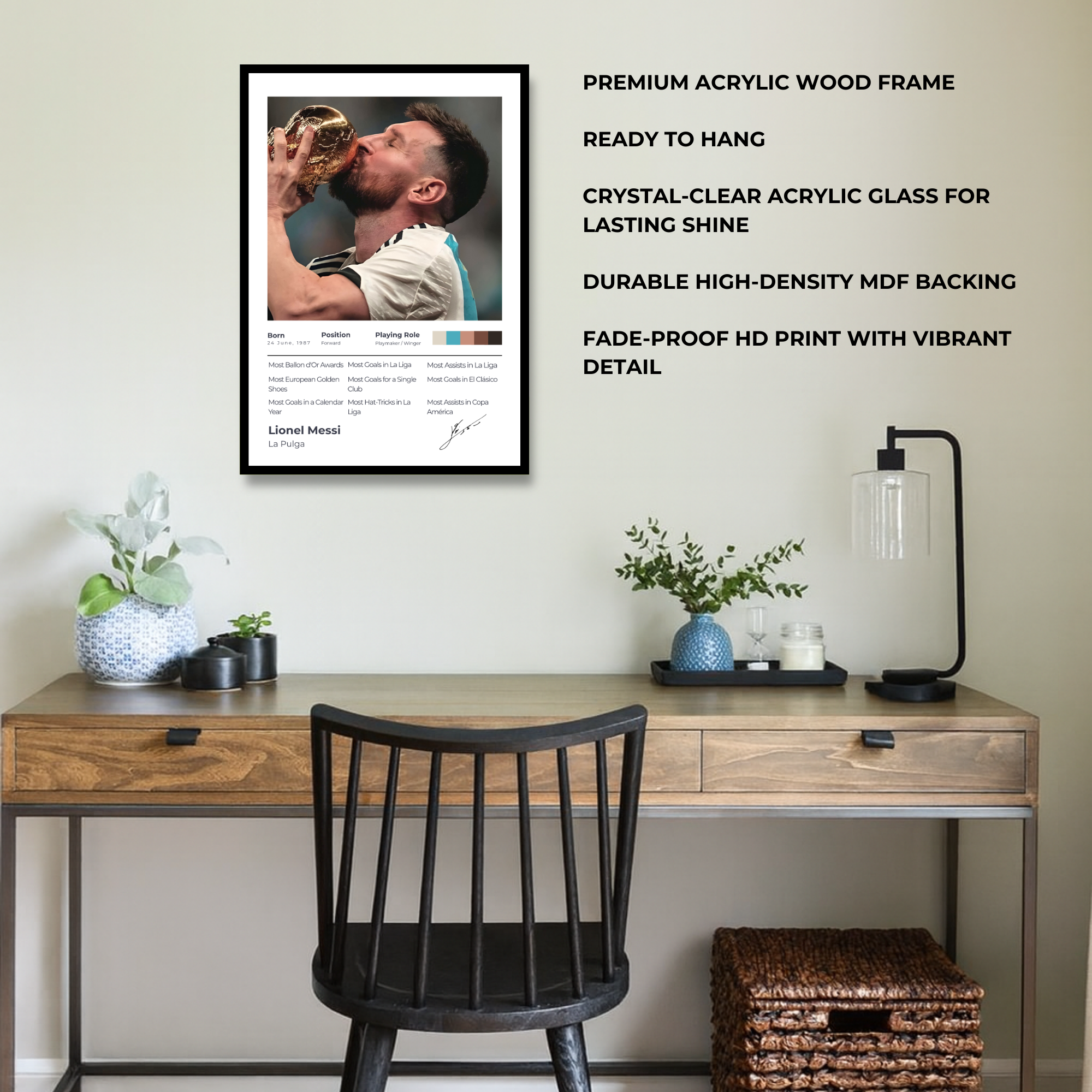 The Achiever Frame – Lionel Messi