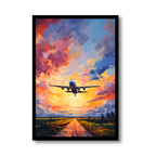 Skybound Sunset Voyage