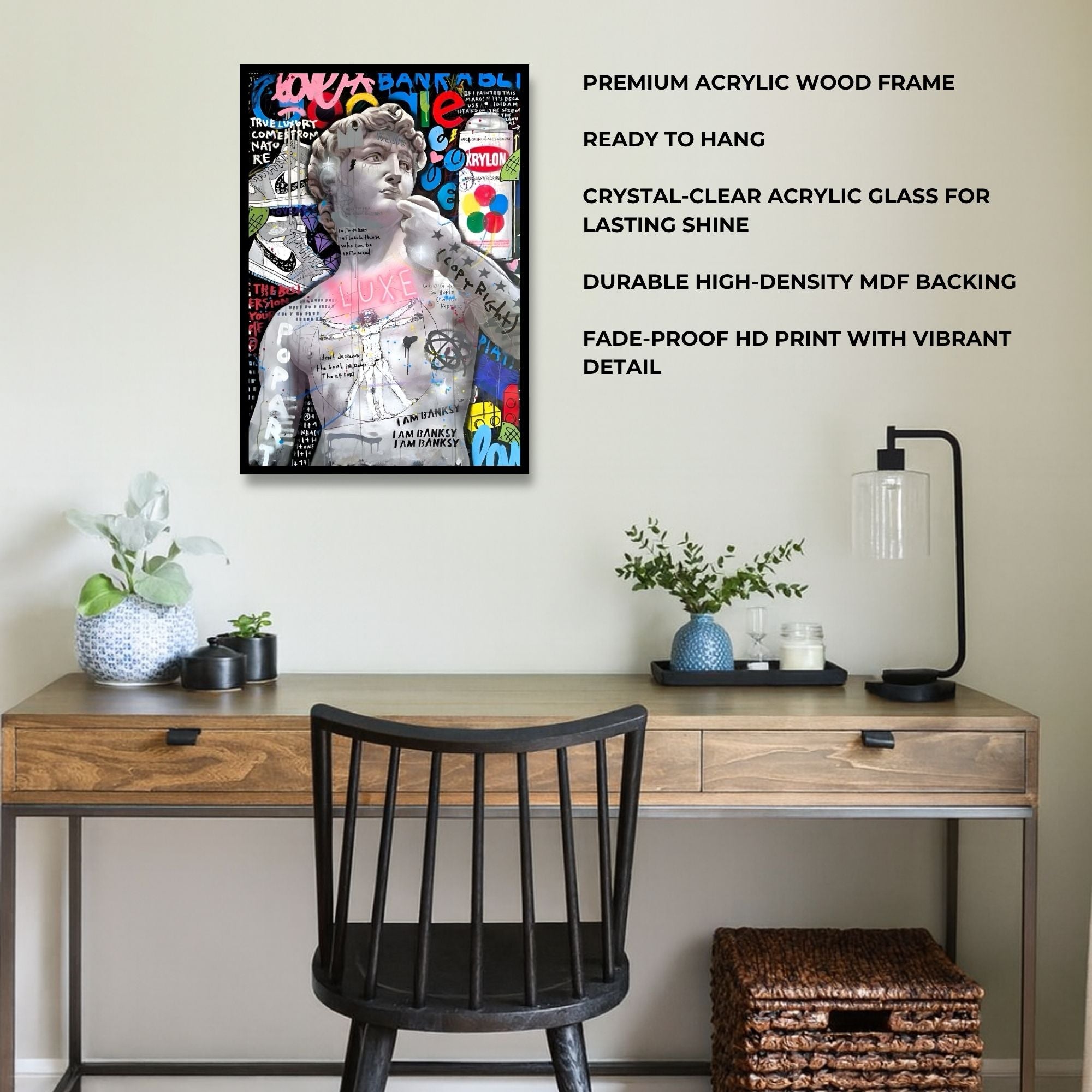 Michelangelo’s David: Street Art Masterpiece