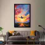 Skybound Sunset Voyage
