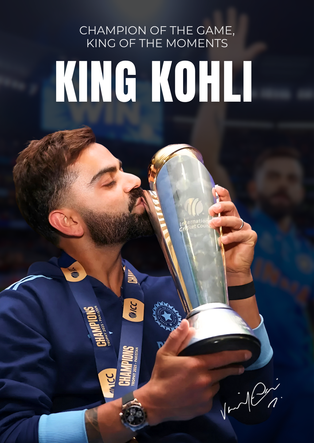 King Kohli - Champions Trophy