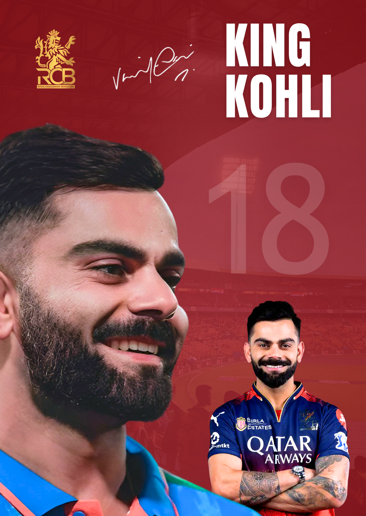 King Kohli  - IPL EDITION