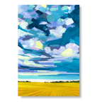 Shaded Alpine Crest - Blue