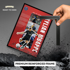 Kylian Mbappé Poster