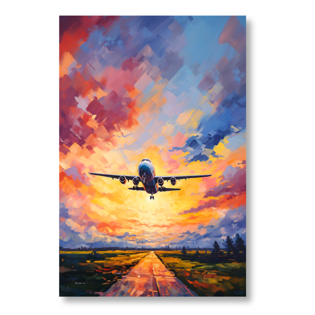 Skybound Sunset Voyage