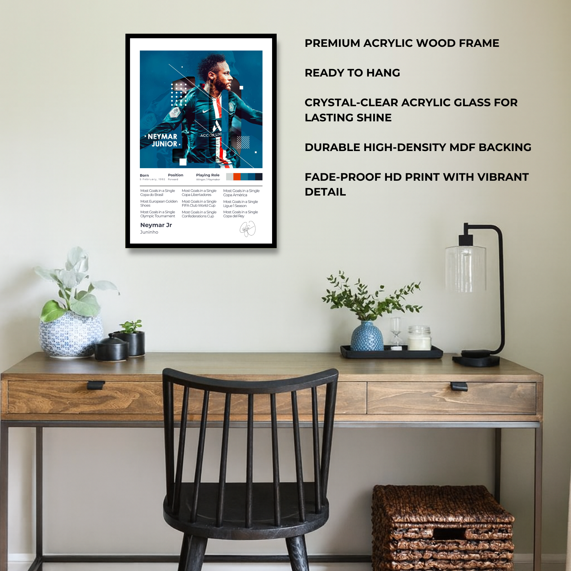 The Achiever Frame – Neymar Jr.