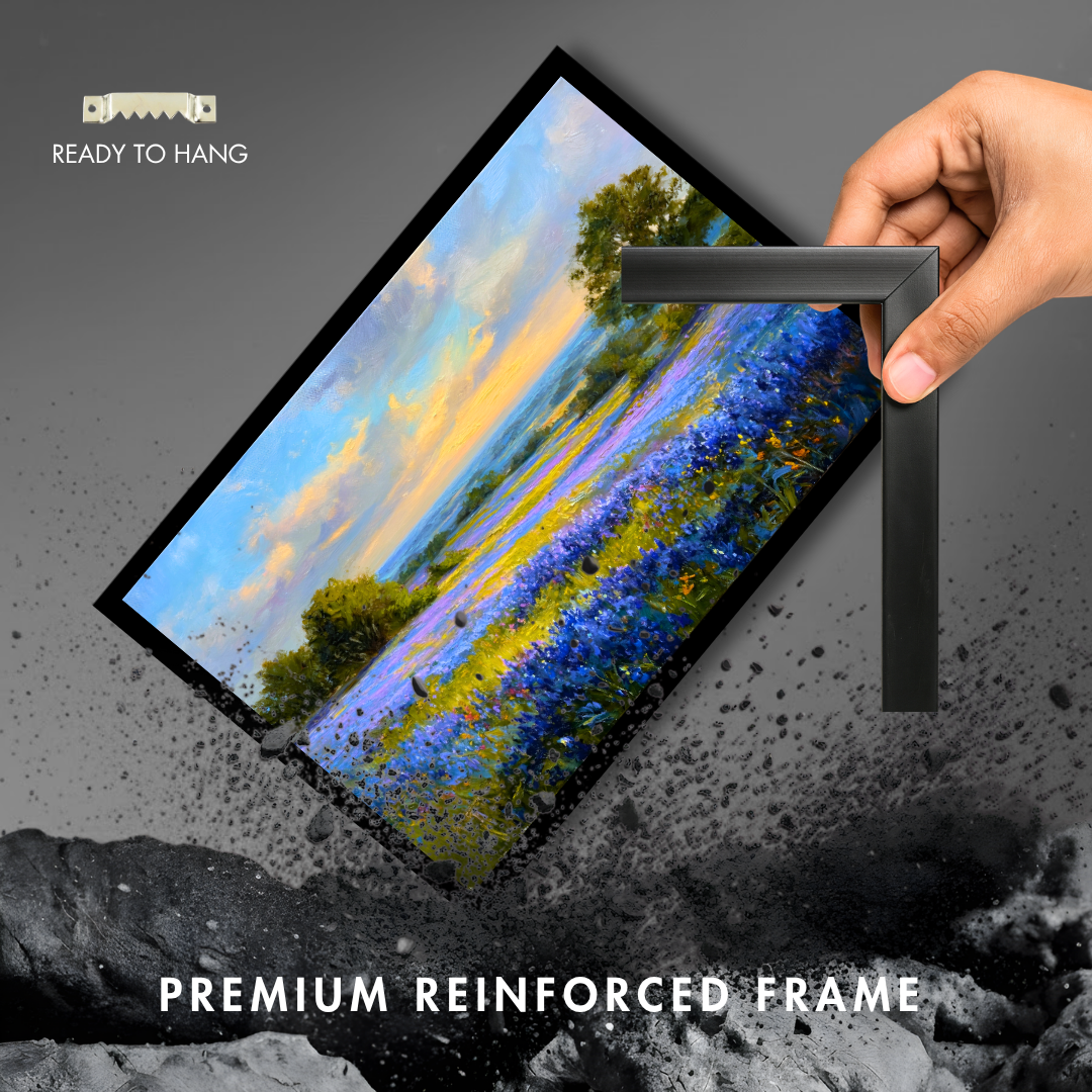 Bluebonnet Valley Sunset