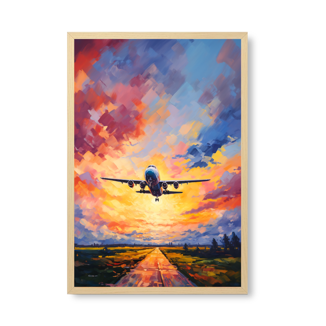 Skybound Sunset Voyage