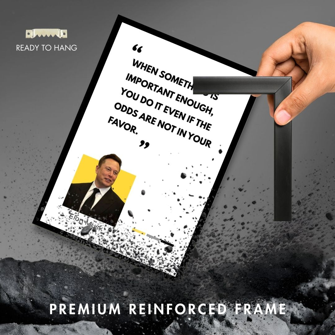 Important Enough – The Elon Musk Mindset