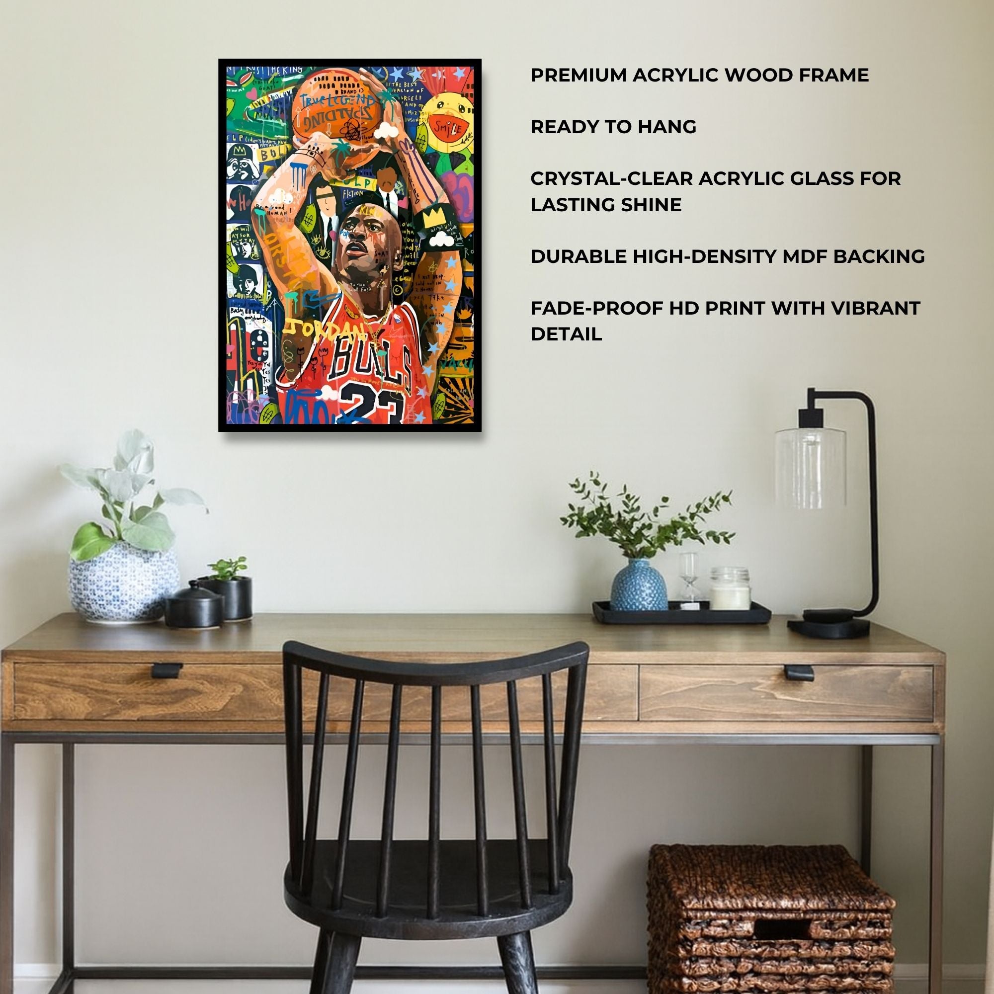 Michael Jordan Graffiti Art