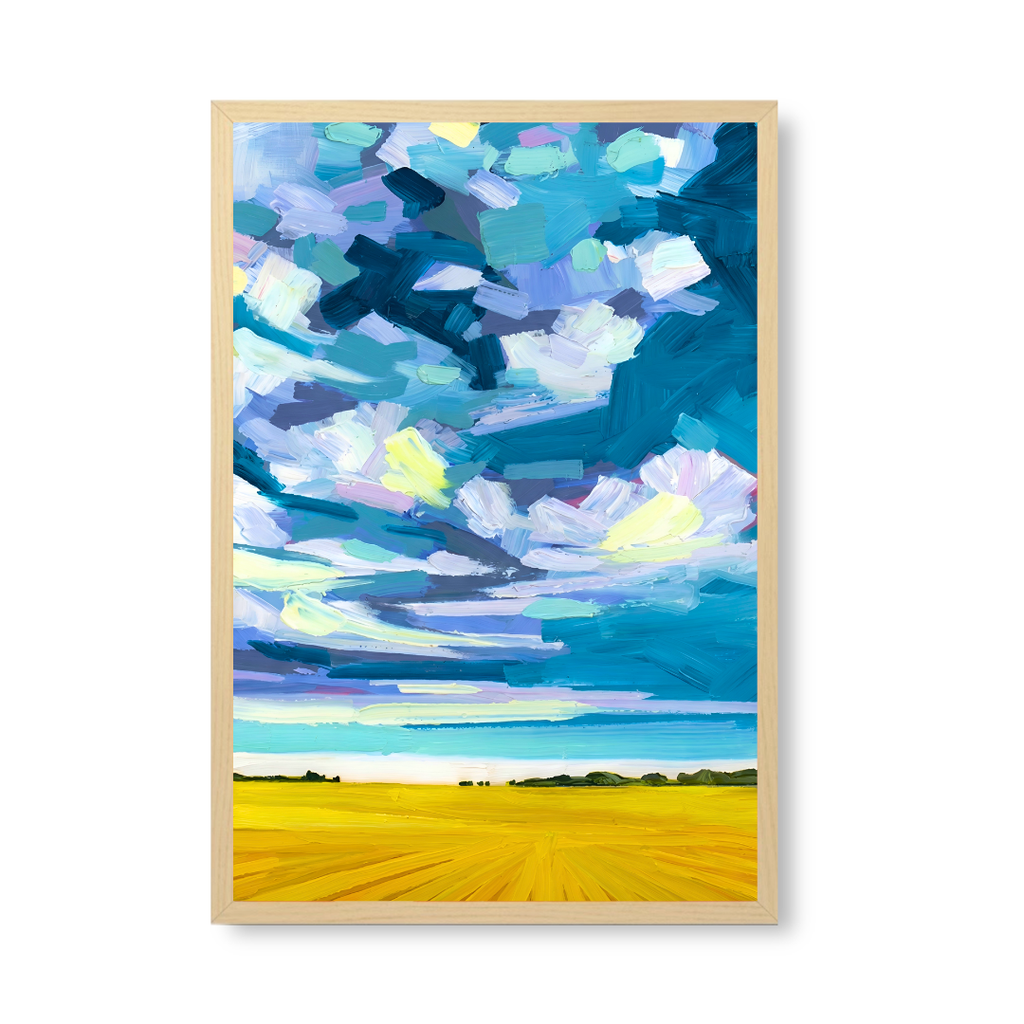 Shaded Alpine Crest - Blue