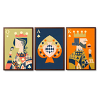 Abstract Royal Cards