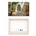 Radiant Moroccan Courtyard