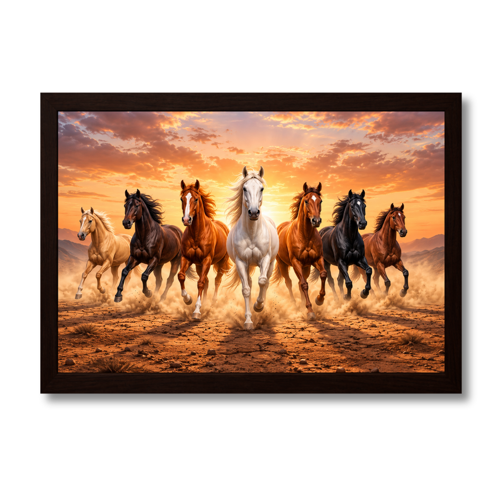Majestic Seven Horses