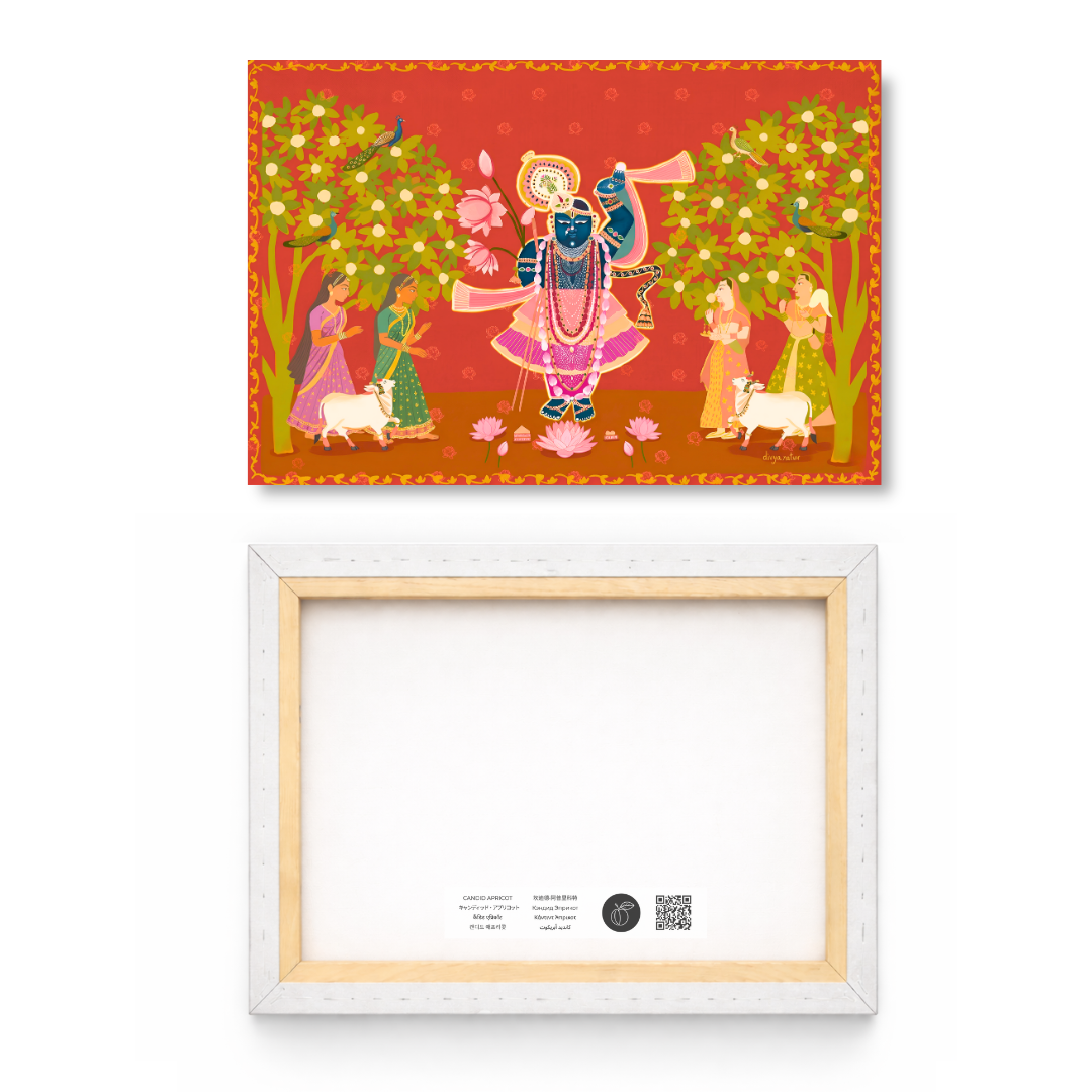 Divine Crimson Shrinathji