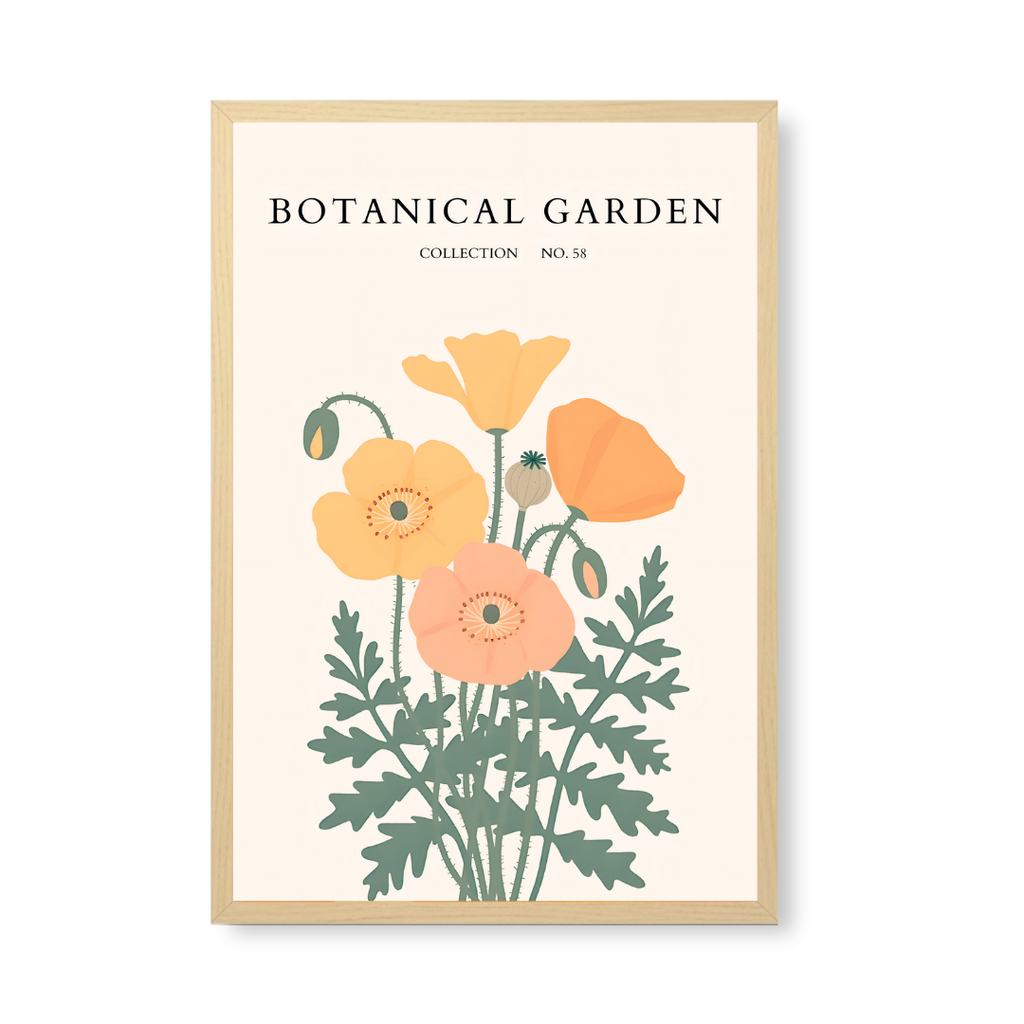 Floral Collection No. 58 Botanical Garden
