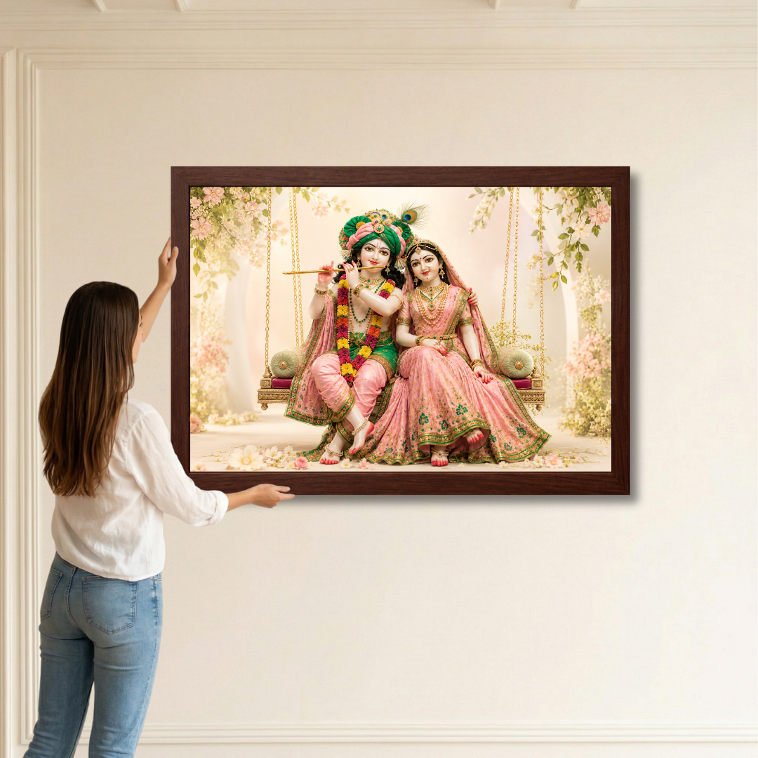 Radha Krishna Jhula Leela