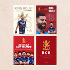 RCB Poster Set | Set of 4 | With Adhesive |