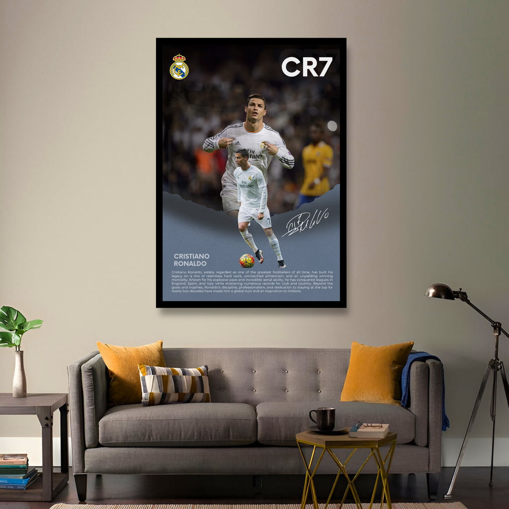 CR7 Real Madrid Poster