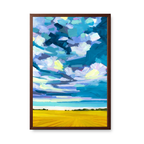 Shaded Alpine Crest - Blue