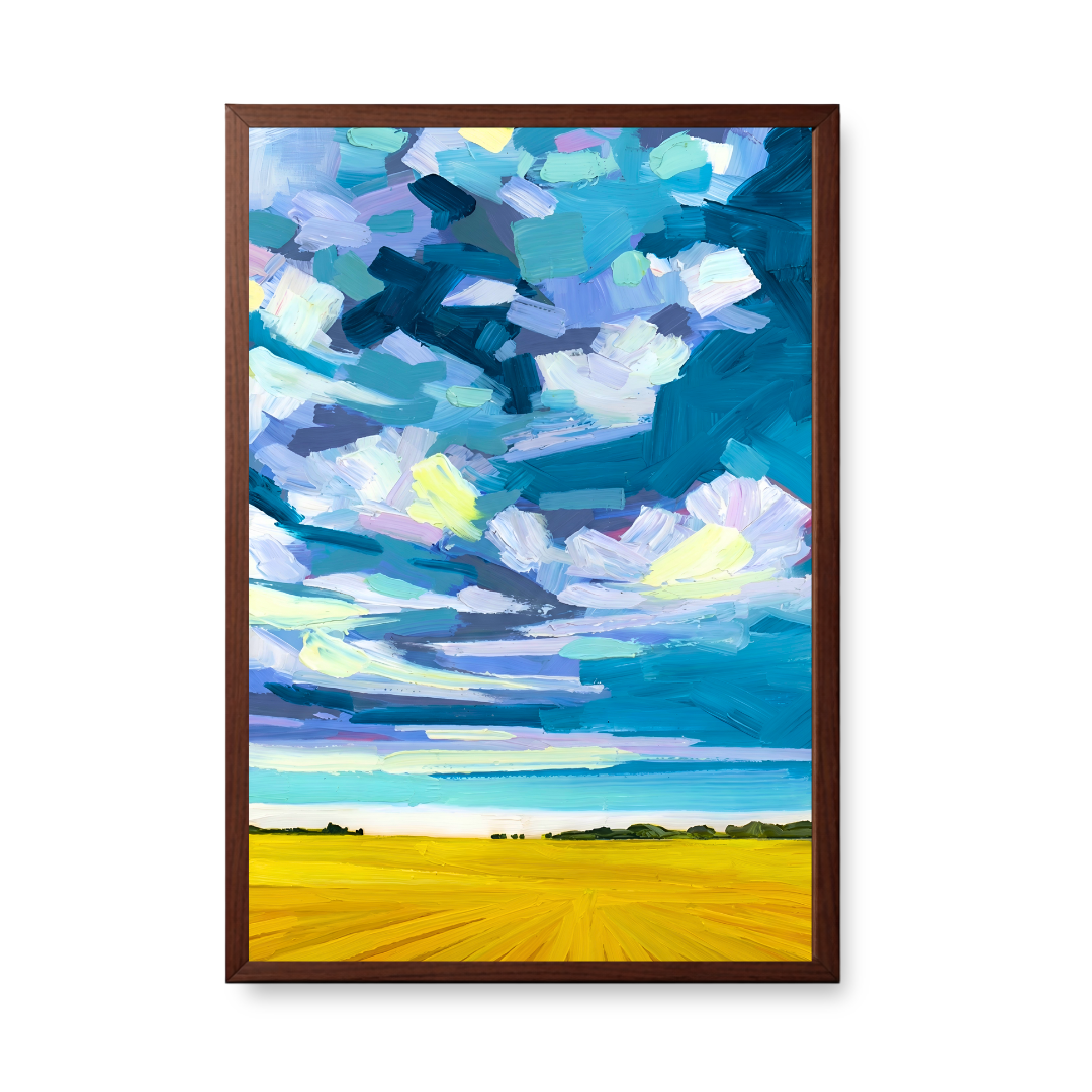 Shaded Alpine Crest - Blue