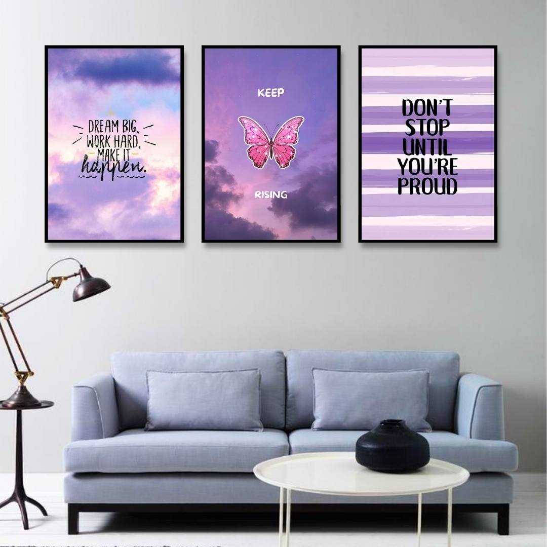 Confidence in Color | SET OF 3 FRAMES