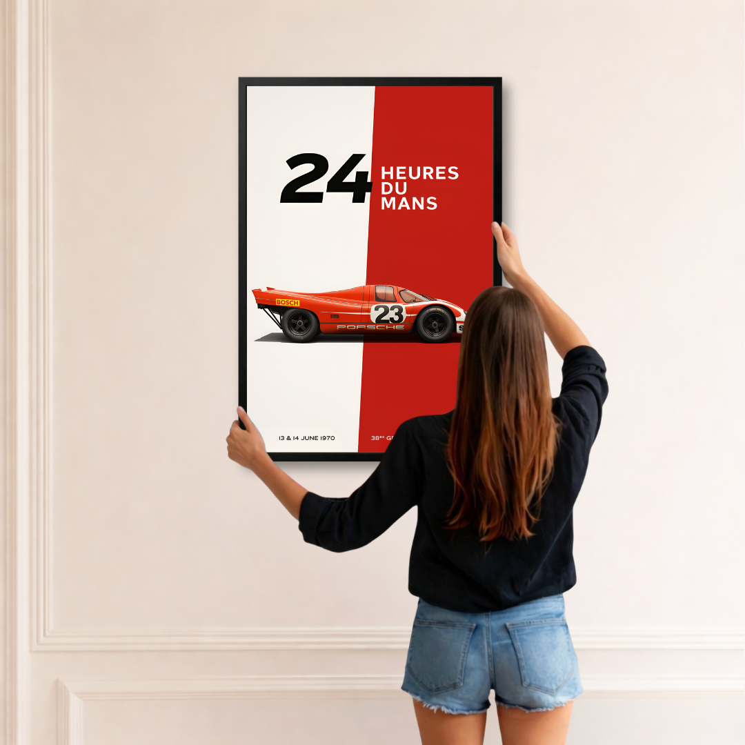 Porsche 917K – Le Mans 1970 Victory Poster