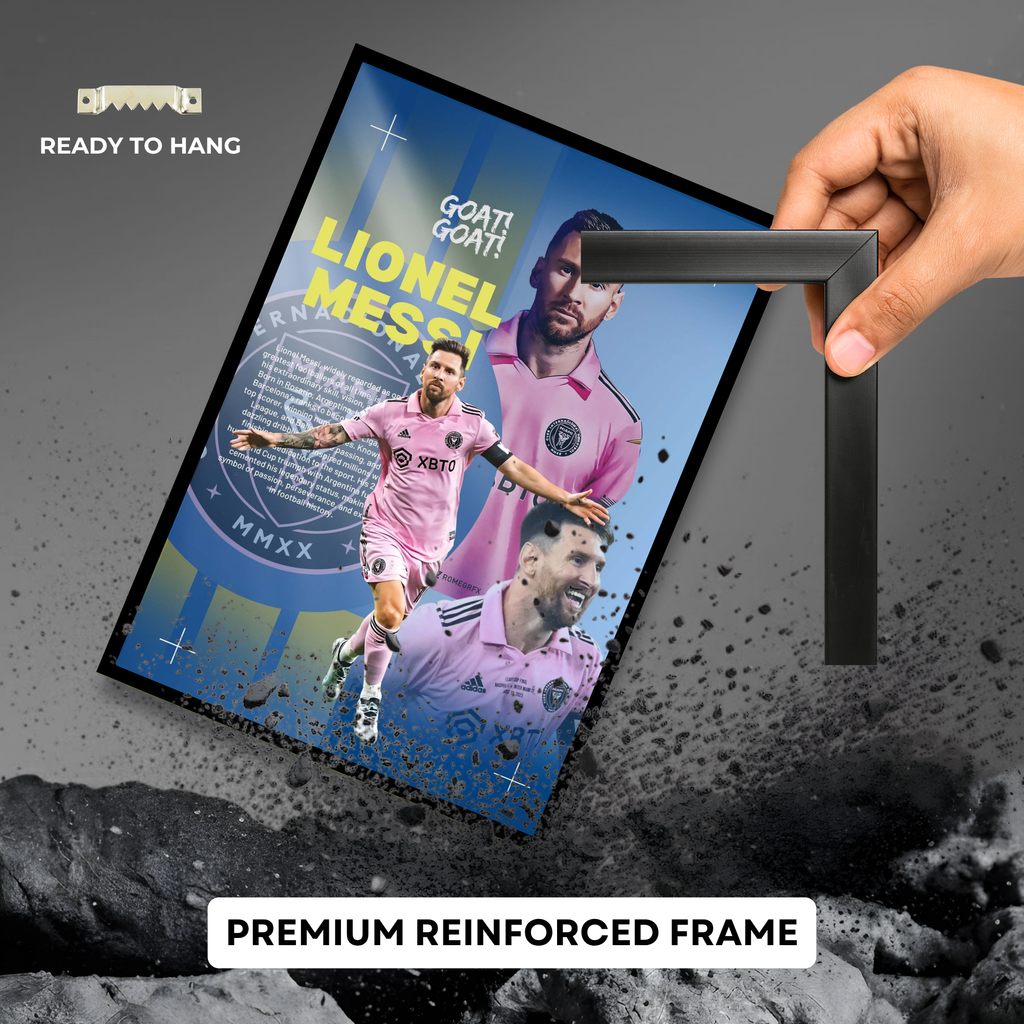 Lionel Messi Inter Miami Poster