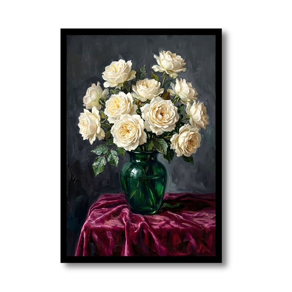 Eternal Ivory Roses