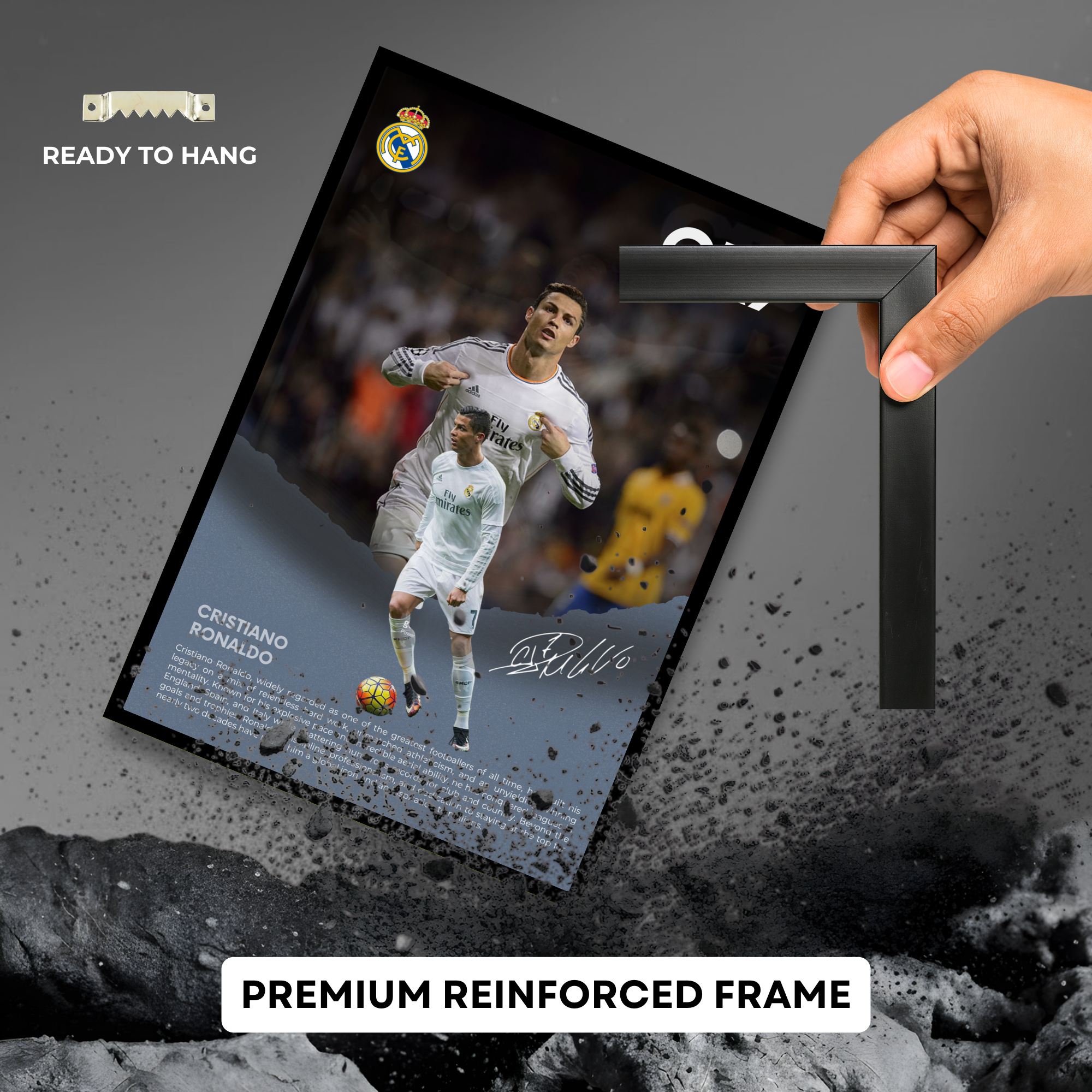 CR7 Real Madrid Poster
