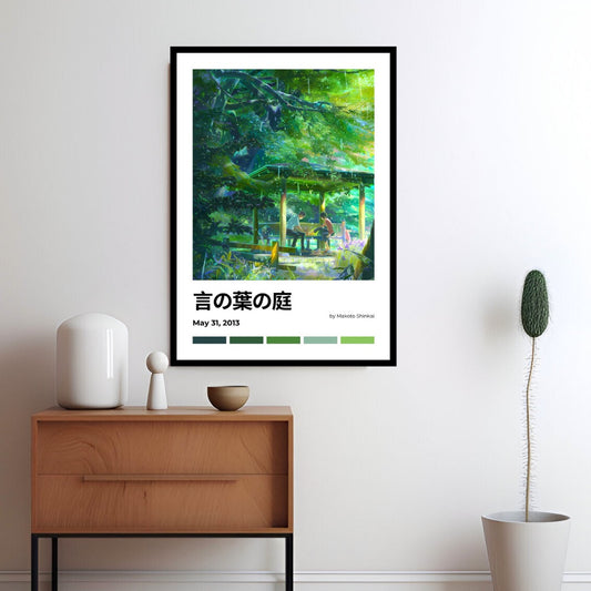 The Garden of Words: A Rainy Day Encounter