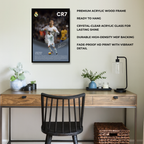 CR7 Real Madrid Poster