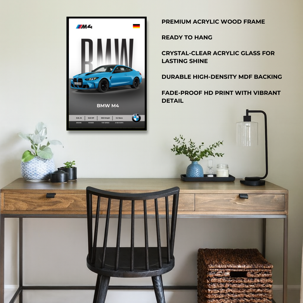 BMW M4 – Blue Rush