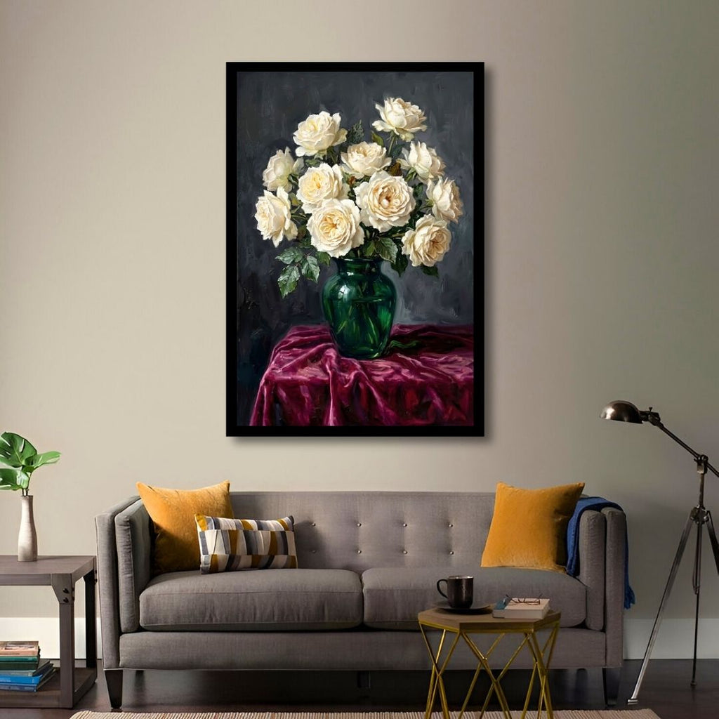 Eternal Ivory Roses