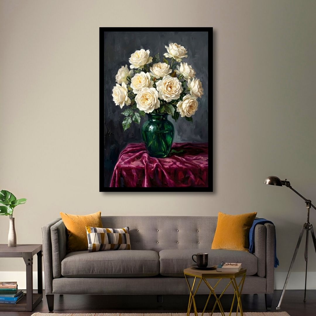 Eternal Ivory Roses