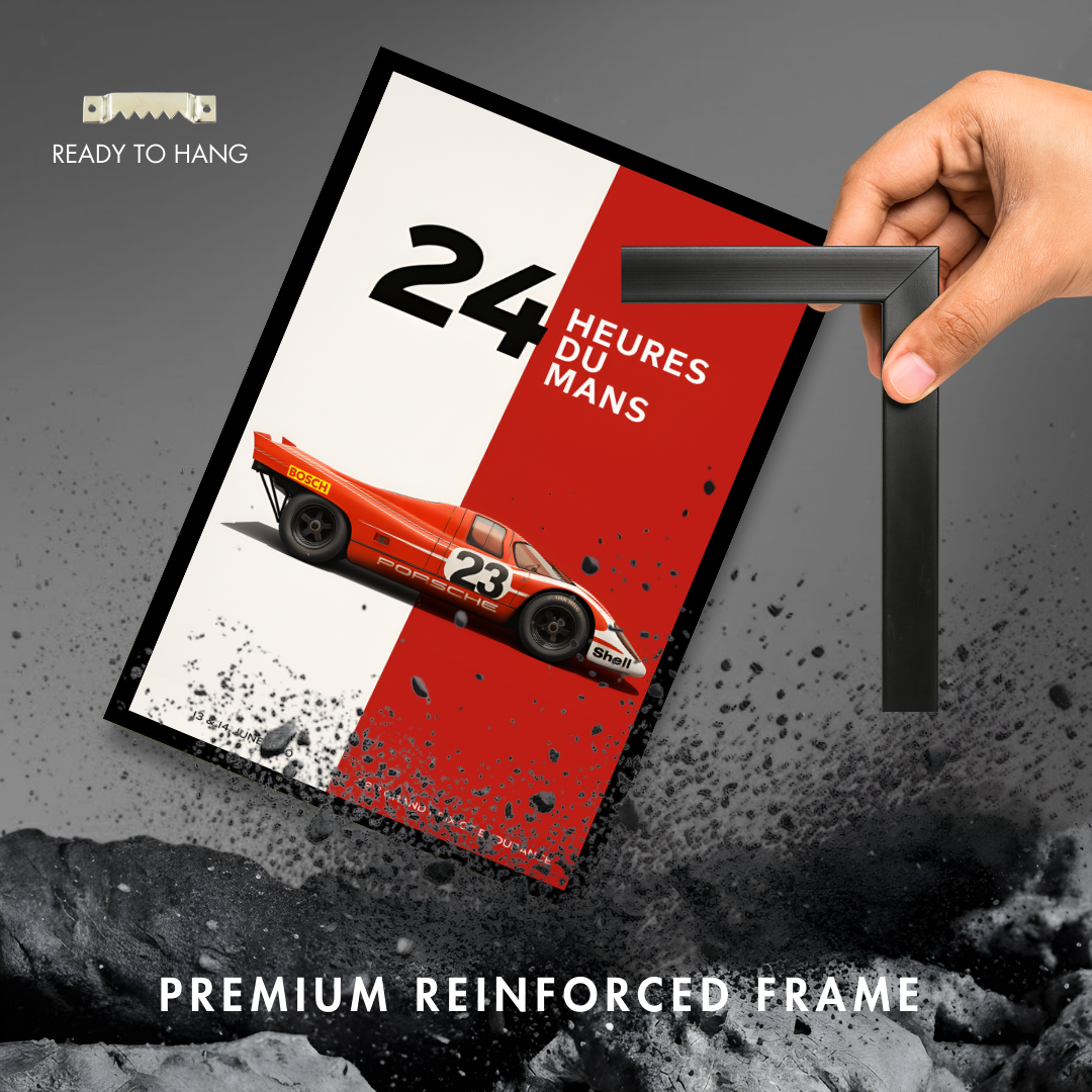 Porsche 917K – Le Mans 1970 Victory Poster